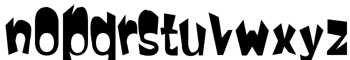 First Attempt Font LOWERCASE