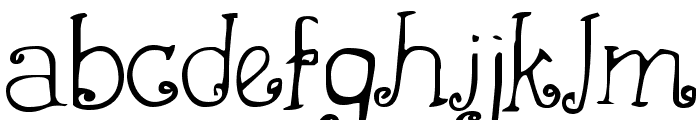 First Crush Font LOWERCASE