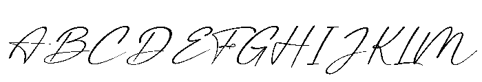 First Encounter PERSONAL USE Regular Font UPPERCASE