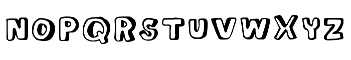 First Font Regular Font UPPERCASE