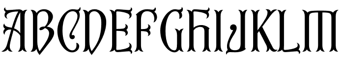 First Reign PERSONAL USE ONLY Regular Font UPPERCASE