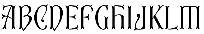 First Reign PERSONAL USE ONLY Thin Font UPPERCASE