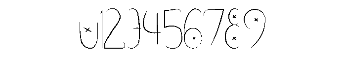 FishBones Font OTHER CHARS