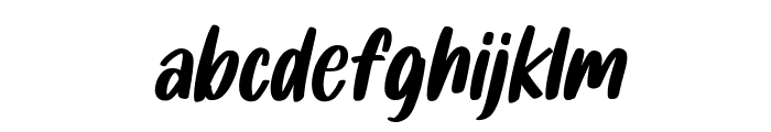 Fishercat Free Regular Font LOWERCASE