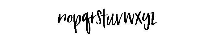 Fishfingers and Chips Demo Font LOWERCASE