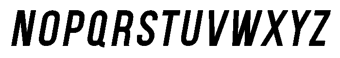Fitiya Bold Italic Font UPPERCASE