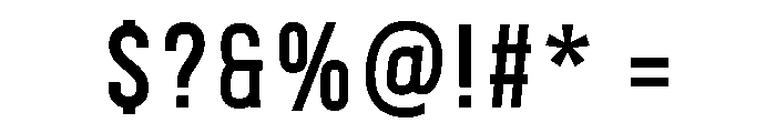 Fitiya Bold Font OTHER CHARS