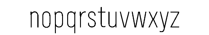 Fitiya Light Font LOWERCASE