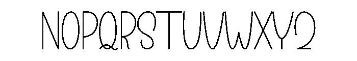 Fitness Font UPPERCASE