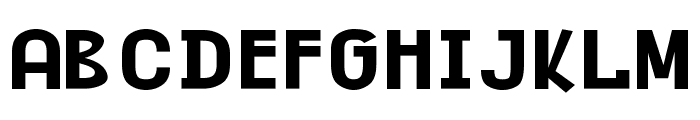 Fitzgerald Black Font LOWERCASE