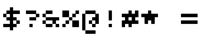 FiveByFive Font OTHER CHARS
