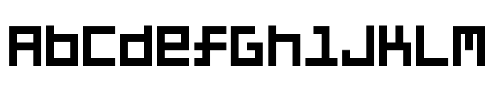 FivePixel Font UPPERCASE