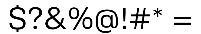 FivoSans-Regular Font OTHER CHARS