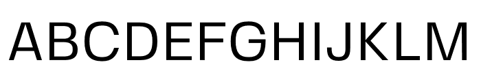FivoSansModern-Regular Font UPPERCASE