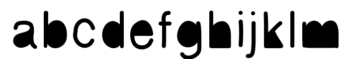 fickle Font LOWERCASE