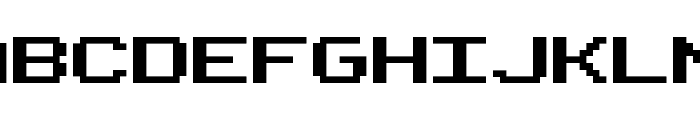 fixed_bold Font UPPERCASE