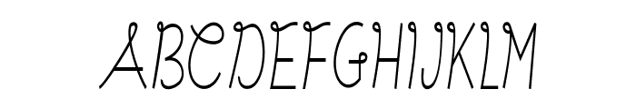Fickle-CondensedRegular Font UPPERCASE