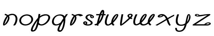 Fickle-ExtraexpandedBold Font LOWERCASE