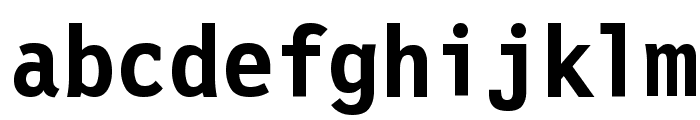 Financial Bold Font LOWERCASE