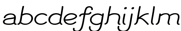 Finetip-ExpandedBold Font LOWERCASE