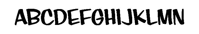 Fink Casual Font LOWERCASE
