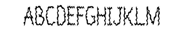 Finnicker-CondensedRegular Font UPPERCASE