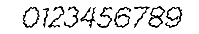 FinnickerItalic Font OTHER CHARS