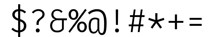 Fira Code Light Font OTHER CHARS