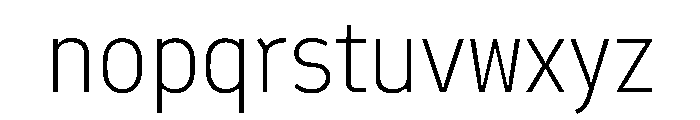 Finlandica Headline 200 Font LOWERCASE