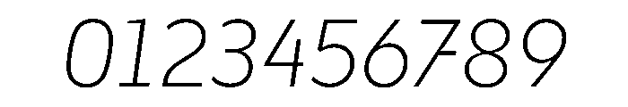 Finlandica Headline 200italic Font OTHER CHARS