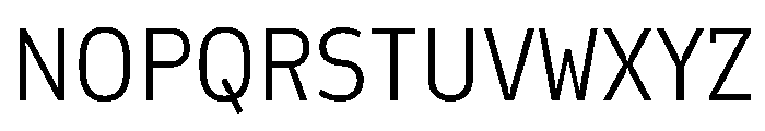 Finlandica Headline 300 Font UPPERCASE