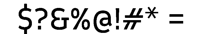 Finlandica Headline 500 Font OTHER CHARS