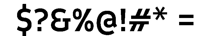 Finlandica Headline 600 Font OTHER CHARS