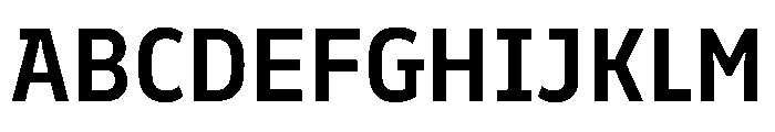 Finlandica Headline 600 Font UPPERCASE