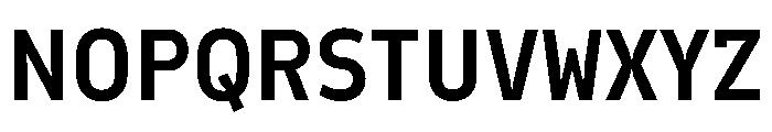 Finlandica Headline 600 Font UPPERCASE