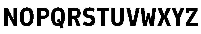Finlandica Headline 700 Font UPPERCASE