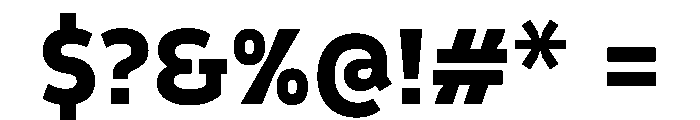 Finlandica Headline 800 Font OTHER CHARS