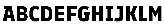 Finlandica Headline 800 Font UPPERCASE