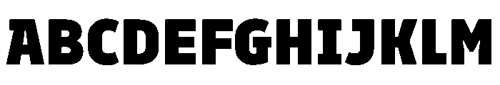 Finlandica Headline 900 Font UPPERCASE