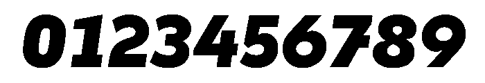 Finlandica Headline 900italic Font OTHER CHARS