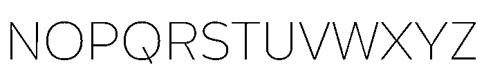 Finlandica Text 100 Font UPPERCASE