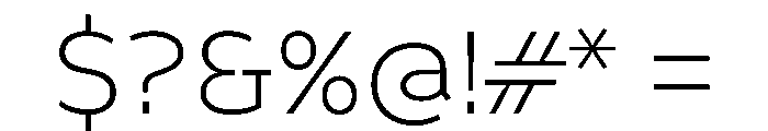 Finlandica Text 200 Font OTHER CHARS