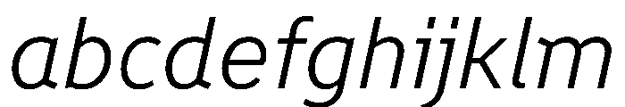 Finlandica Text 300italic FONT