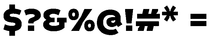 Finlandica Text 900 Font OTHER CHARS