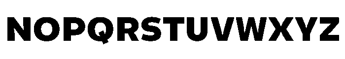 Finlandica Text 900 Font UPPERCASE