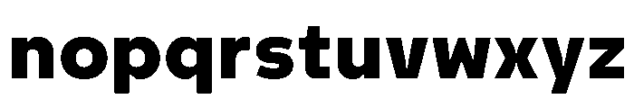 Finlandica Text 900 Font LOWERCASE