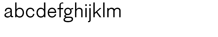 Figgins Sans Regular Font LOWERCASE
