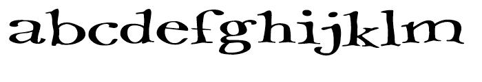 Figment Force Font LOWERCASE