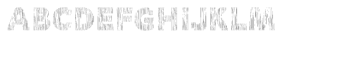 Filao Vertical Font UPPERCASE
