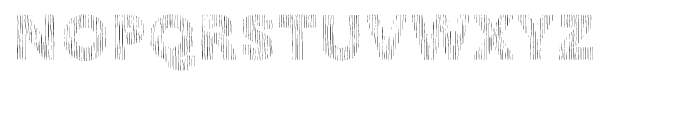 Filao Vertical Font UPPERCASE